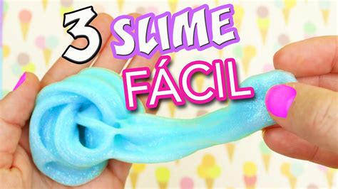 cosas para hacer slime|cómo hacer slime fácil.